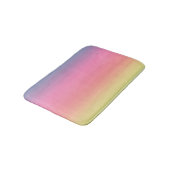 Ombre Regenbogen Badematte (Schrägansicht)