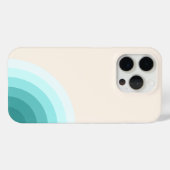 Ombre Ripples Case-Mate iPhone Hülle (Rückseite (Horizontal))