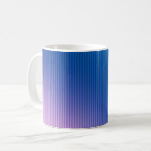 Ombre, rosa Verlauf Kaffeetasse