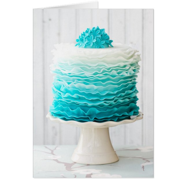 Ombre Rüschekuchen (Vorne)