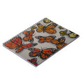 Ombré Schmetterlinge Notizblock (Linke Seite)