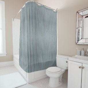 Ombre Stripes Muster Duschvorhang