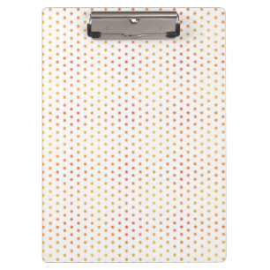Ombre Sunburst Dot Klemmbrett - XS