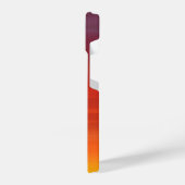 Ombre Sunset Abstract Art Phone Case iPhone 14 Hülle (Linke Seite)