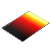 Ombre Sunset Notizblock (Linke Seite)