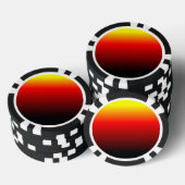 Ombre Sunset Pokerchips (Stapel)