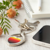 Ombre Sunset Schlüsselanhänger (Seite)