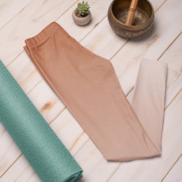 Ombre Trend Color Burnt Copper - Pastell Leggings