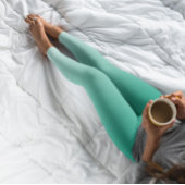 Ombre Trend Color Jade Green - Pastel Leggings