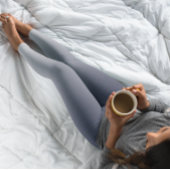 Ombre Trend Color Navy Blue - Pastell Leggings