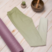Ombre Trend Color Olive Green - Pastell Leggings