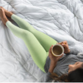 Ombre Trend Color Spring Green - Pastell Leggings