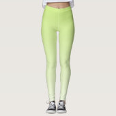 Ombre Trend Color Spring Green - Pastell Leggings (Vorderseite)