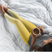 Ombre Trend Color Sunburst Yellow Pastel Leggings