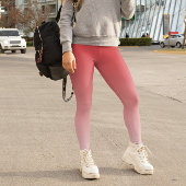 Ombre Trend Color Vibranred - Pastel Leggings