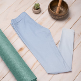 Ombre Trend Colour Powder Blau - Pastellfarben Leg Leggings