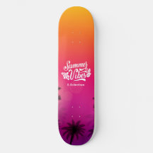 Ombre Tropical Summer Night Vibe Individuelle Name