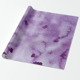 Ombre Ultra Violet Wasserfarbmuster Geschenkpapier