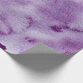 Ombre Ultra Violet Wasserfarbmuster Geschenkpapier (Ecke)