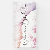 Ombre Watercolor Banner (Vertikal)