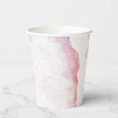 Ombre Watercolor Paper Cups Pappbecher (Rückseite)