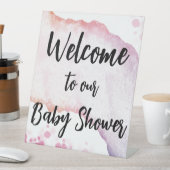 Ombre Watercolor Sockelschild (In Situ)