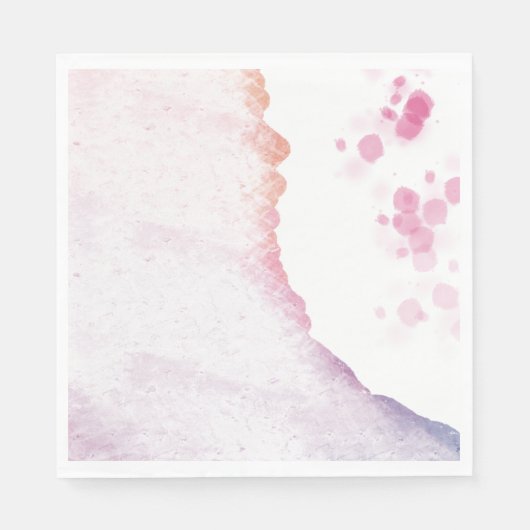 Ombre Watercolor Standard Napkins Serviette (Vorderseite)