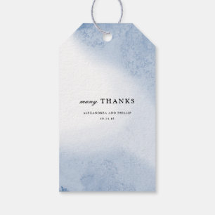 Ombre Watercolor Vielen Dank, dass Sie Gift Tags b Geschenkanhänger