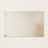 Ombre Yellow Gold Frost Gift Registrierungskarte (Rückseite)