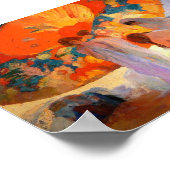Ombres reflekectides von Lluis Masriera Poster (Ecke)