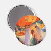 Ombres reflekectives von LLUÍS MASRIERA Magnet (Vorderseite/Rückseite)
