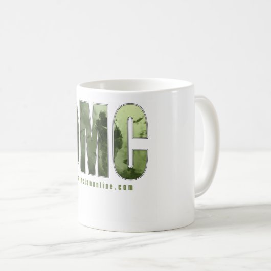 OMC Logo-Kaffee-Tasse Kaffeetasse (VorderseiteRechts)