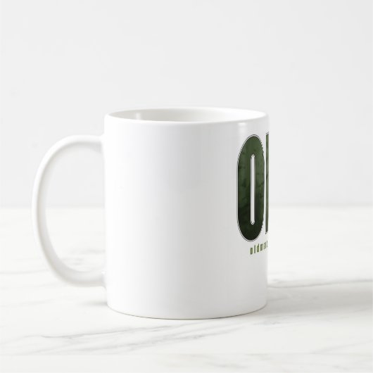 OMC Logo-Kaffee-Tasse Kaffeetasse (Links)