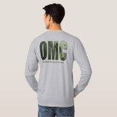 OMC Logo Langhülse T - Shirt (Schwarz voll)