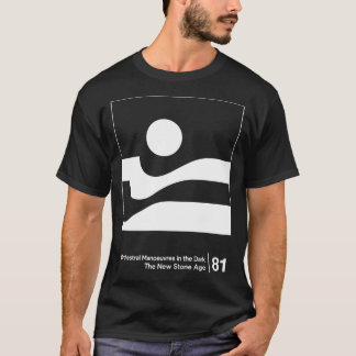 OMD Minimal Style Kunstwerk Geschenk für Freund T-Shirt