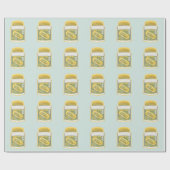 Omega 3 Fischöl Geschenkpapier (Flach)