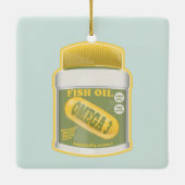 Omega 3 Fischöl Keramikornament (Rückseite)