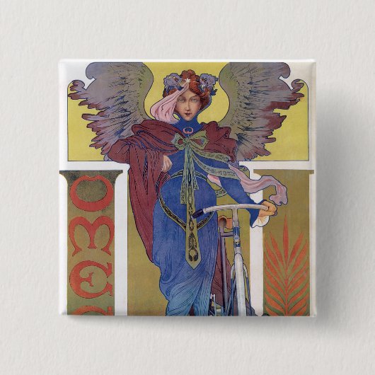 Omega Bicycles Button (Vorderseite)