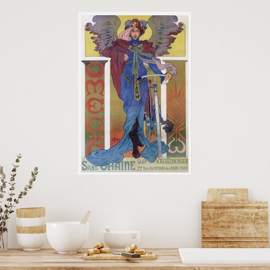 Omega Bicycles Poster (Küche)