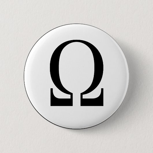 Omega Button (Vorderseite)