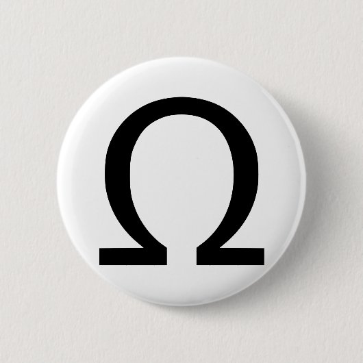 Omega Button (Vorderseite)