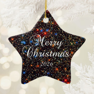 Omega Centauri Frohe Weihnachten Keramik Ornament