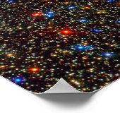 Omega Centauri Riesenstar-Cluster-Poster Poster (Ecke)