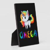 Omega Einhorn Fotoplatte (Seite)