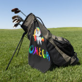 Omega Einhorn Golfhandtuch (Gras)
