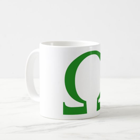 Omega Kaffeetasse (Vorderseite Links)