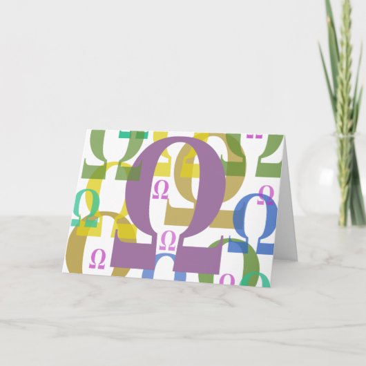 Omega Karte (Vorderseite)