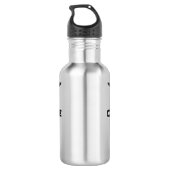 Omega-Kraft Edelstahlflasche (Rückseite)