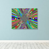 Omega Light Canvas Print Leinwanddruck (Insitu (Holzboden))