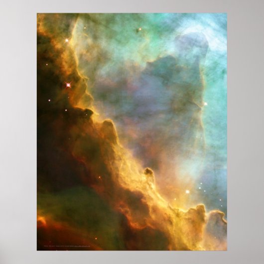 Omega-Nebel 16x20 (8x10) Poster (Vorne)